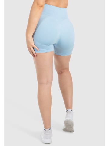 SMILODOX Short Leggings Elvia in Hellblau
