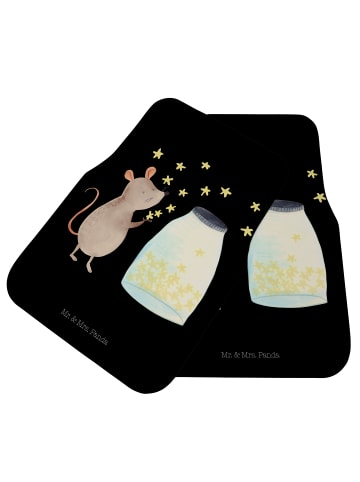 Mr. & Mrs. Panda Automatte Maus Sterne ohne Spruch in Schwarz