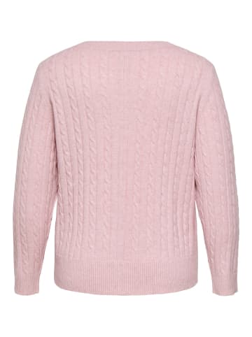 ONLY Carmakoma Strickpullover in Burnished Lilac 1