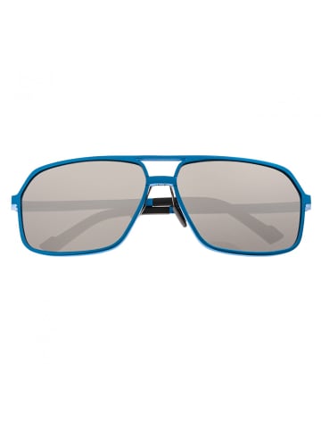 Breed Polarisierte Sonnenbrille "Fornax" in Blau/Silber