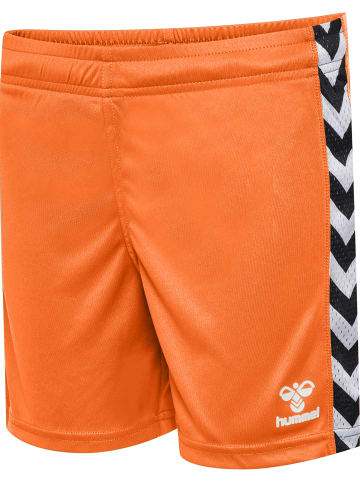 Hummel Kurze Hose Playful Shorts Kinder in SHOCKING ORANGE
