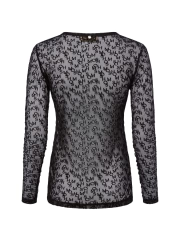 Mos Mosh Langarmshirt MMLoretta in schwarz