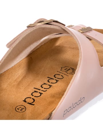 Palado Pantoletten Korfu Lack in Rosa