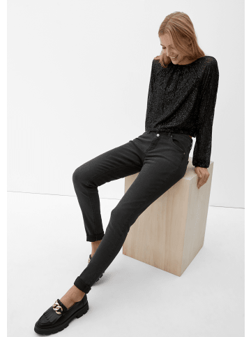 QS Jeans-Hose lang in Grau