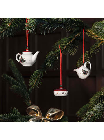 Villeroy & Boch 3er Set Ornamente Kaffeeset Toy's Delight Decoration bunt in bunt