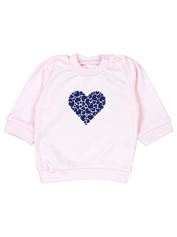 TupTam Baby Mädchen Langarmshirt Babyhose Outfit 2teilig in rosa/blau