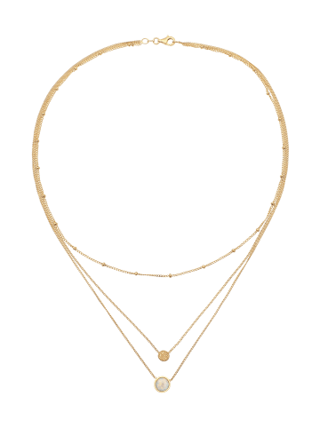 Elli Halskette 925 Sterling Silber in Gold
