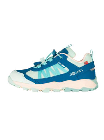 Trollkids Wanderschuh Hiker Low Tronfjell in harbor blue