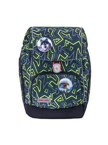 Belmil Premium Schulranzen-Set 5tlg.Comfy Plus "Iguana" Für kleine Kinder