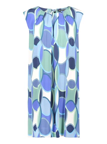 Betty Barclay Freizeitkleid mit Rundhalsausschnitt in Blau/Grün