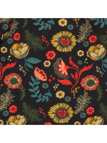 Walkiddy Langarmshirt Cheerful Flowers in Anthracite