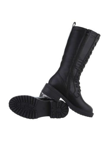 Ital-Design Stiefel in Schwarz