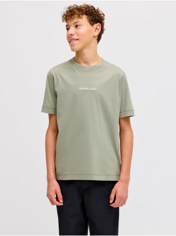 JACK & JONES Junior T-Shirt JORNORREBRO EMB TEE S/S JNR in seagrass