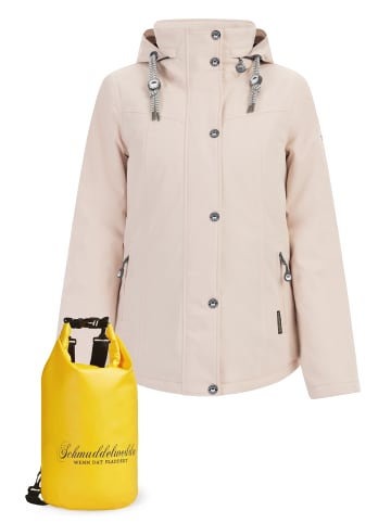 Schmuddelwedda Anorak + Tagesrucksack - Set in Pastellrosa