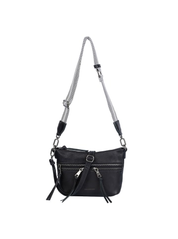 FREDs BRUDER Dear Umhängetasche Leder 28 cm in black