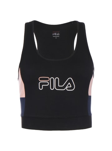 Fila Trainingstop Jadea in schwarz / dunkelblau