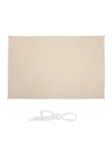 relaxdays Sonnensegel in Beige - (B)5 x (T)7 m