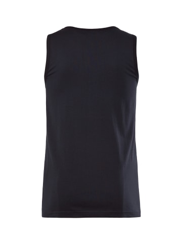 Men Plus Tank Top in navy blau