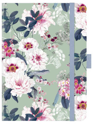 Korsch Kalender - Premium Timer Big "Romantic Flowers" 2026