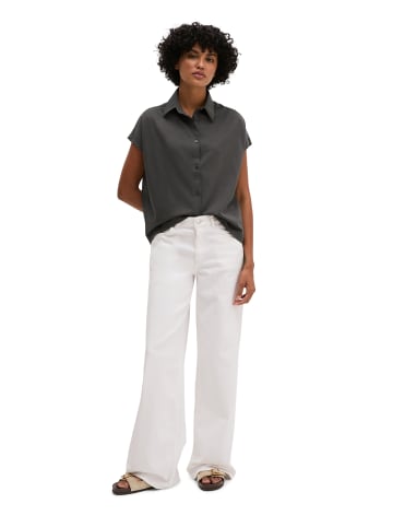 Marc O'Polo Jerseybluse wide in Oxide Grey