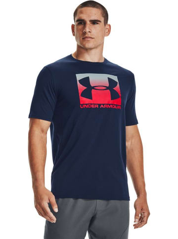 Under Armour T-Shirt "UA Boxed Sportstyle T-Shirt" in Blau