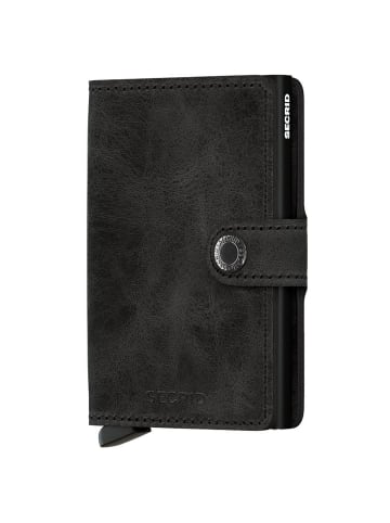 Secrid Vintage Miniwallet - Geldbörse RFID 6.5 cm in schwarz