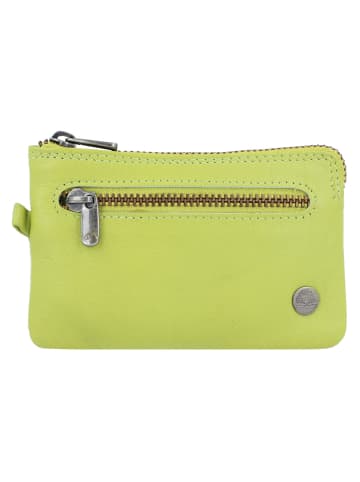 Greenburry Spongy Schlüsseletui Leder 11,5 cm in sea green