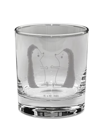 Mr. & Mrs. Panda Ginglas Igel Liebe ohne Spruch in Transparent
