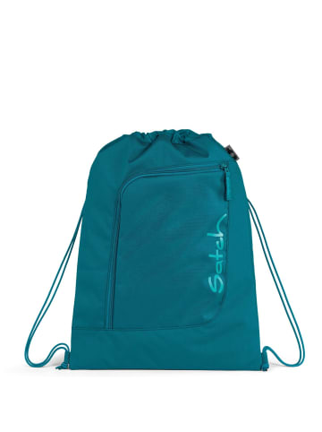 Satch Zubehör  Gym Bag 2025 - Turnbeutel 44 cm (nordic forest green) in deep petrol