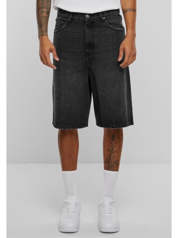 Urban Classics Jeans-Shorts in black washed