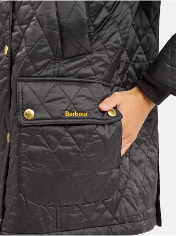 Barbour Steppjacke Beadnell in schwarz