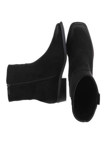 Ital-Design Stiefelette in Schwarz