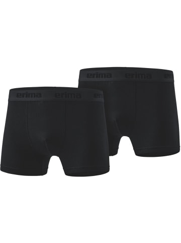 erima Boxershort "2-Pack Boxershorts" in Schwarz