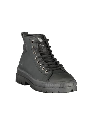 Schwarz Polyurethan Damen Stiefeletten