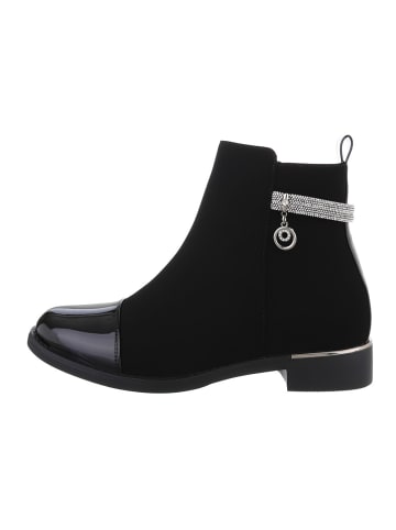 Ital-Design Stiefelette in Schwarz