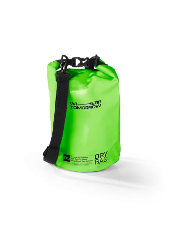 Where Tomorrow wasserdichte Tasche PVC dry bag - Style 01 - 5L - grün