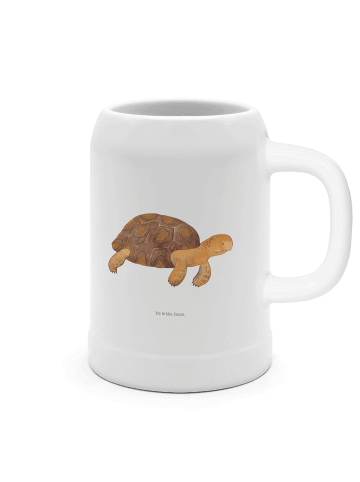 Mr. & Mrs. Panda Seidel Schildkröte MHerzieren ohne Spruch in Weiß