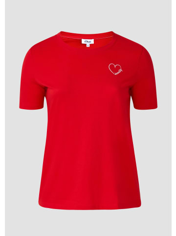 s.Oliver T-Shirt  in  30D7_preiselbeere