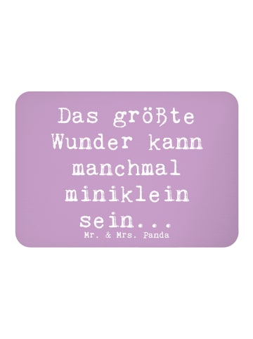 Mr. & Mrs. Panda magnet Spruch Wunder Entdecken mit Spruch in Lavendeltraum