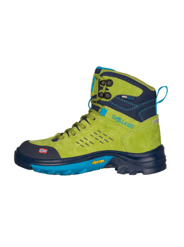 Trollkids Wanderschuh Hiker Mid Trollsteinen XT in kiwi