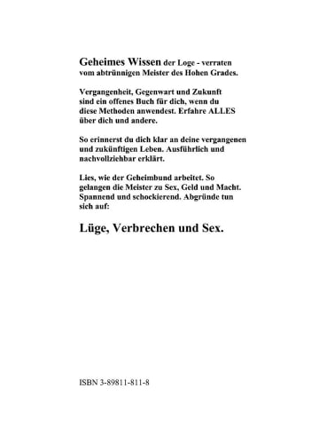 BoD - Books on Demand 334 Promille Lüge