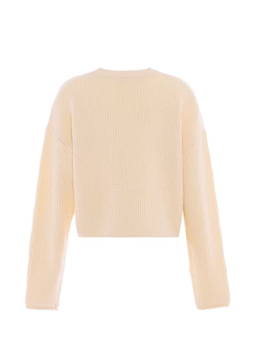 myMo Damen Pullover in WOLLWEISS