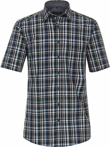 Venti Kurzarm FreizeitHemd für Herren in blau