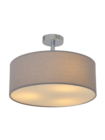 näve Deckenleuchte "NEW YORK" in grau - (L)40 cm x (B)40 cm x (H)24 cm