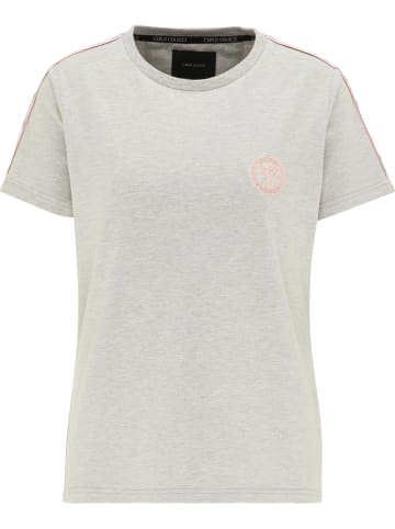 Carlo Colucci T-Shirt Castadelli in Grau Meliert