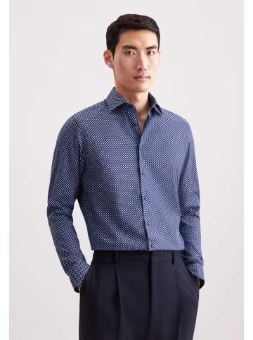Seidensticker Business Hemd Slim in Dunkelblau