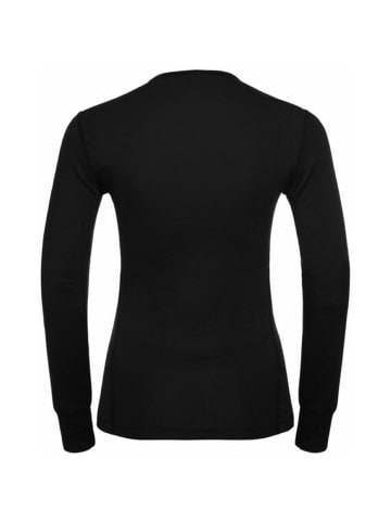 Odlo Unterhemd TOP Crew neck l/s ACTIVE WA in Schwarz
