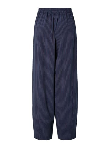 Pieces Wide Leg Hose in Maritime Blue