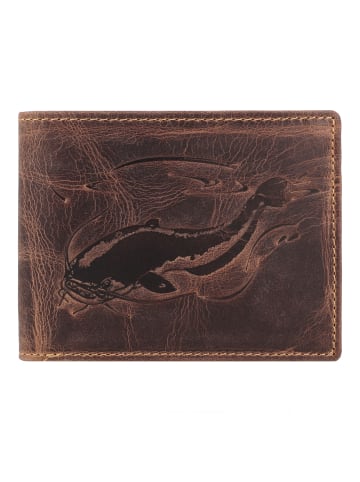 Greenburry Vintage Geldbörse Leder 12 cm in wels