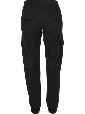 Urban Classics Urban Classics Damen Ladies High Waist Cargo Jogging Pants in black